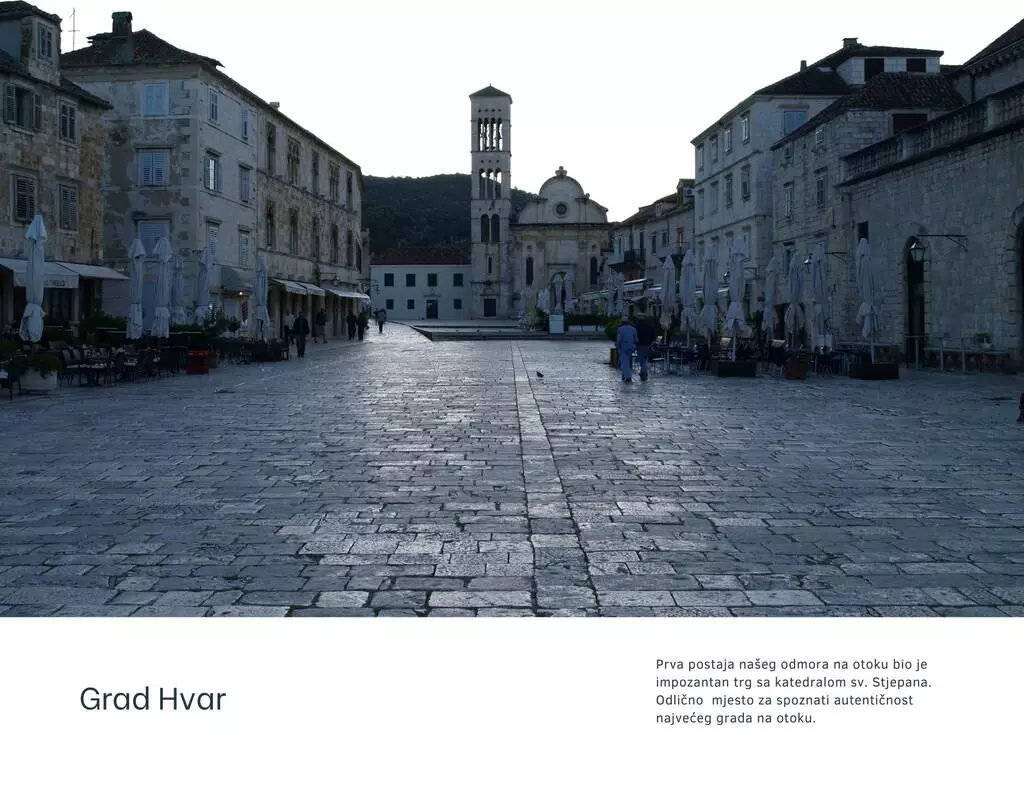 Osunčani Hvar-grad Hvar, trg i katedrala. Foto@M.R.