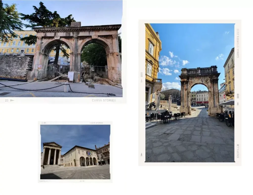 Antička Pula, rimska Pula. Foto©Z.R