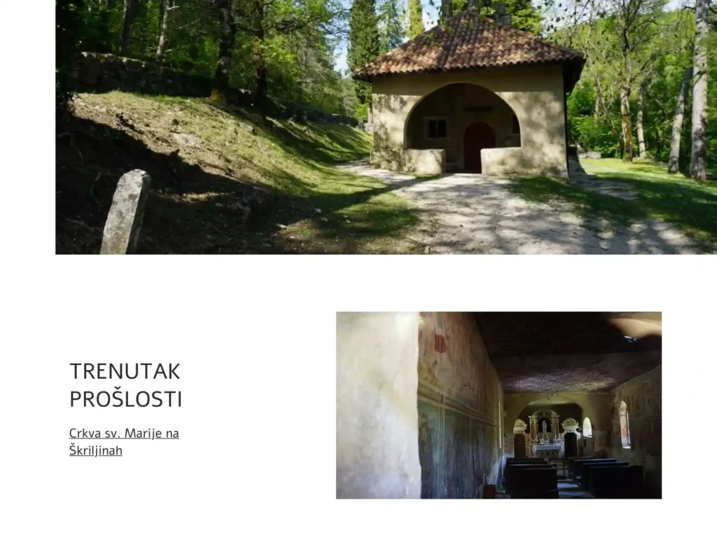 Beram, crkva sv. Marije na Škriljinah sa freskom Ples mrtvaca. Foto©Z.R.