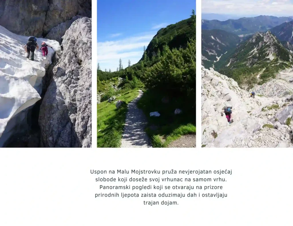 Elegantne Mojstrovke - uspon na malu Mojstrovku via ferata. Foto©Z.R.