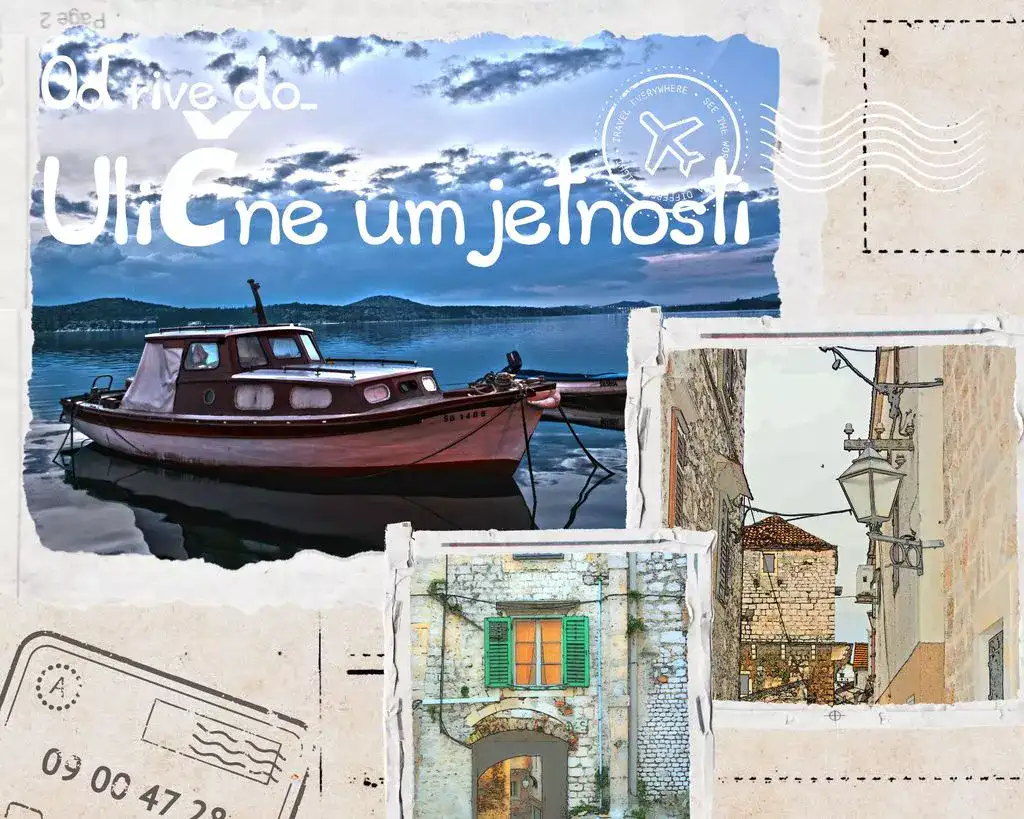 Monumentalni Šibenik - od rive do ulične umjetnosti. Foto@Z.R.