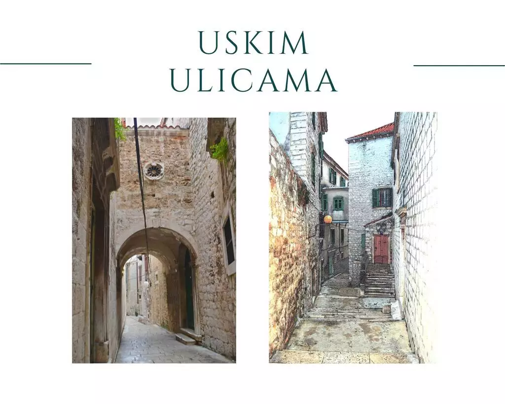 Monumentalni Šibenik - ulicama grada. Foto@Z.R.