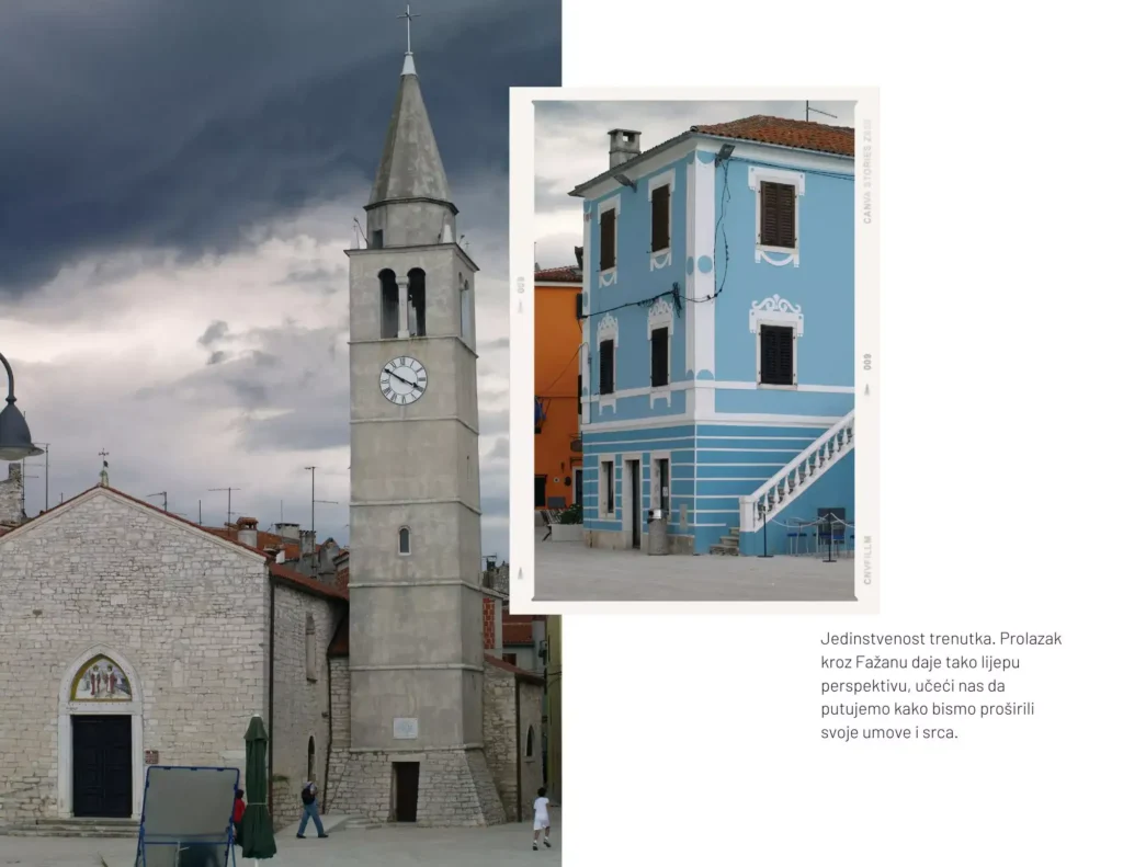 Ribarska Fažana, kroz centar grada. Foto©Z.R.