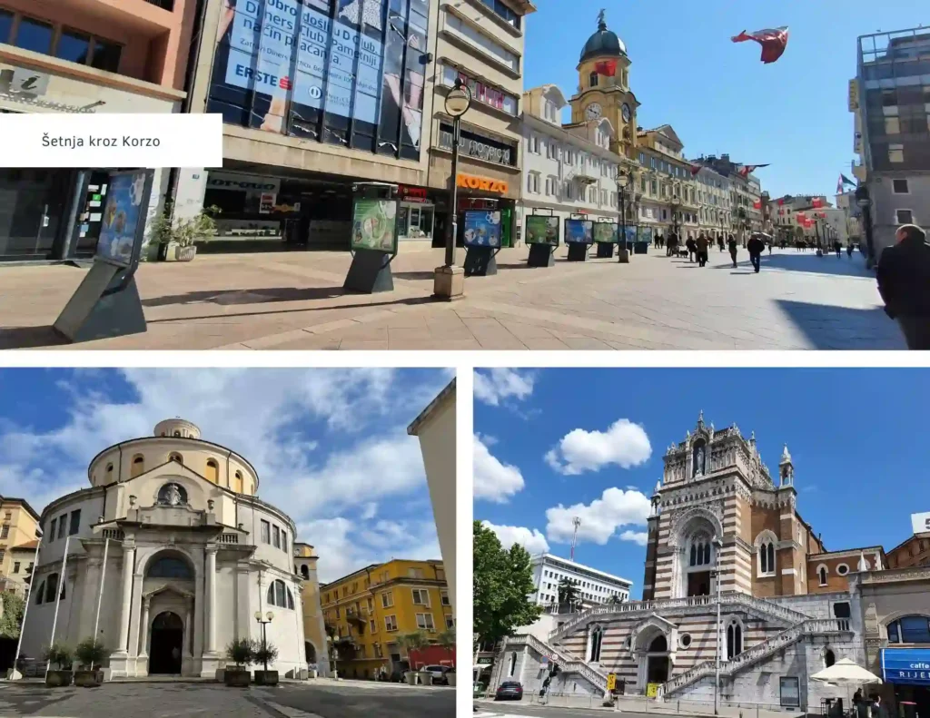 Rijeka kroz 5 koraka - šetnja kroz Korzo i centar. Foto©Z.R.