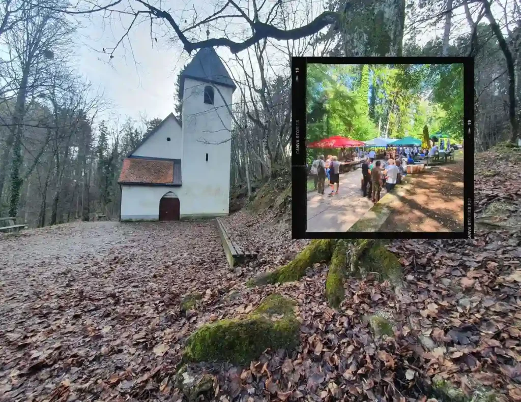 Slikoviti Samobor, Anindol je oaza hladovine i točka lokalnih manifestacija. Foto©Z.R.