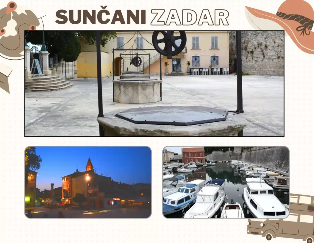 Sunčani Zadar, atrakcije za pogledato. Foto©Z.R.