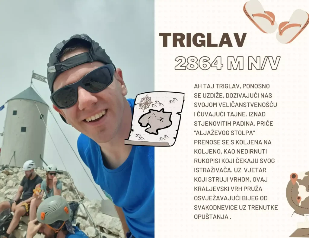 Triglav čez Plemenice, na vrhu. Foto©Z.R.