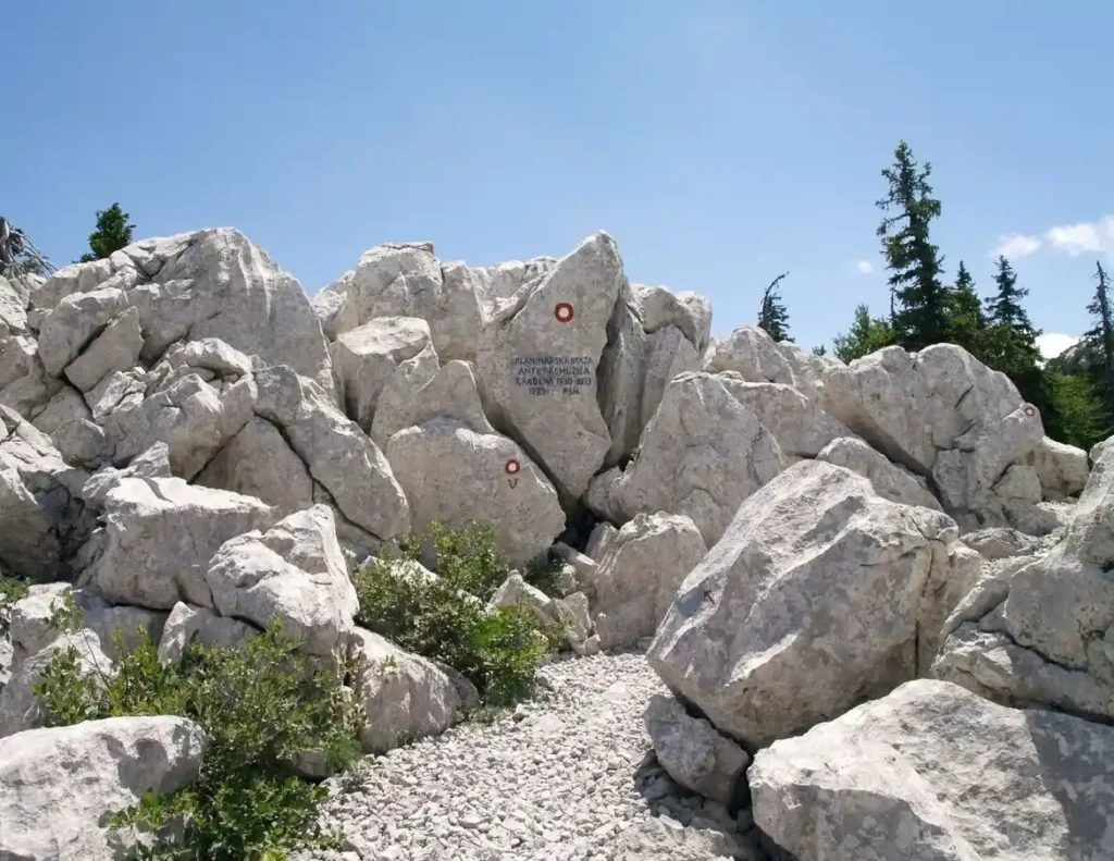 Čudesna Premužićeva staza, krajobraz staze. Foto©Z.R.