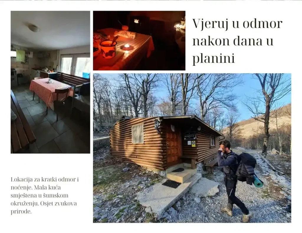 Čudesna Premužićeva staza, planinarsko sklonište Škorpovac. Foto©Z.R.