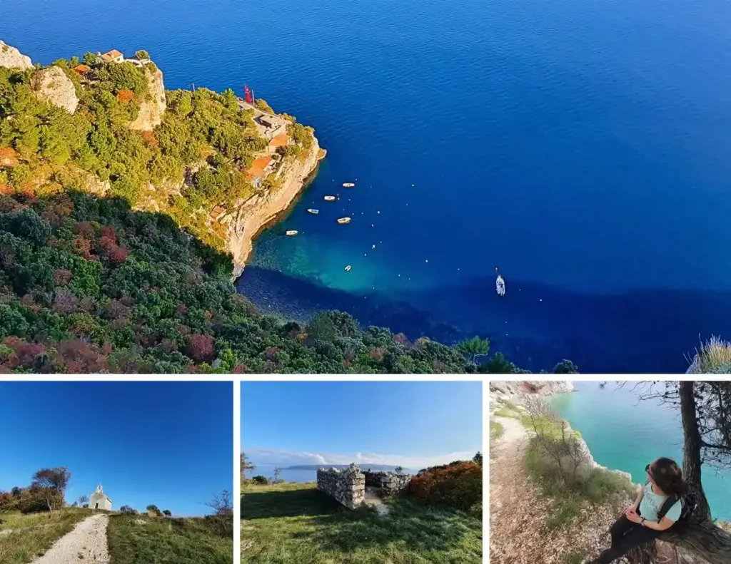 Poetski Brseč, pogled prema plaži Klančac. Foto©Z.R.