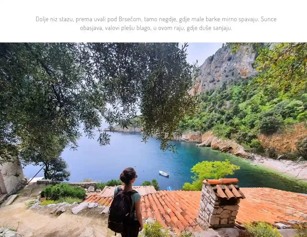 Poetski Brseč, pogled prema uvali. Foto©Z.R.