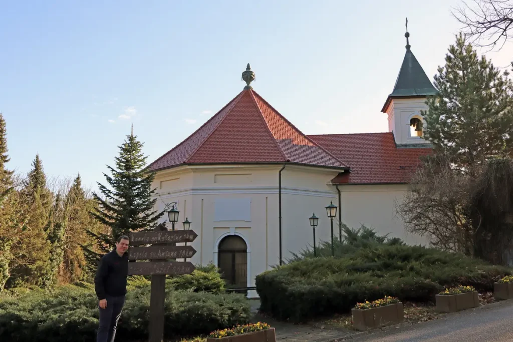 Stubičke Toplice, iz centra mjesta prema brežuljku Kapelščak Foto©Z.R.