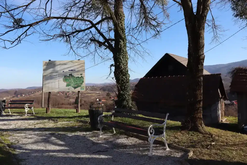 Stubičke Toplice, okruženje kapele sv. Katarine iznad stubičkih toplica. Foto©Z.R.