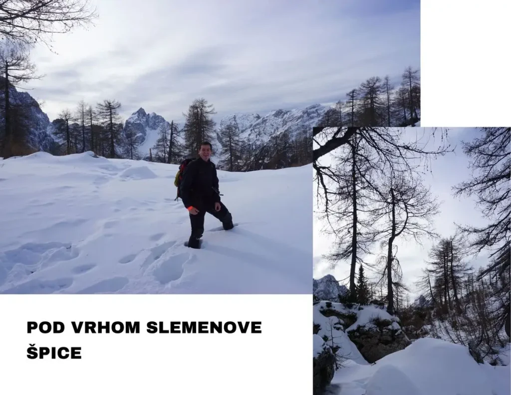 Zimska Slemenova Špica - pod vrhom. Foto©Z.R.