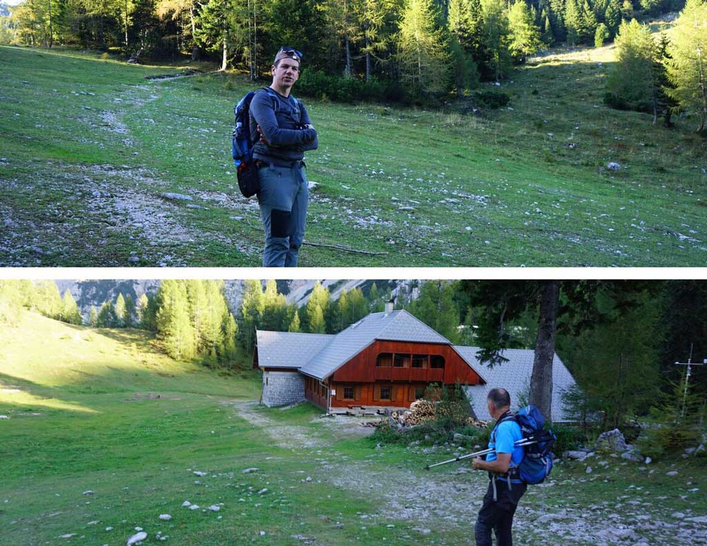 Impresivna Begunjščica, dom Zelenice. Foto©Z.R., M.R., 2019