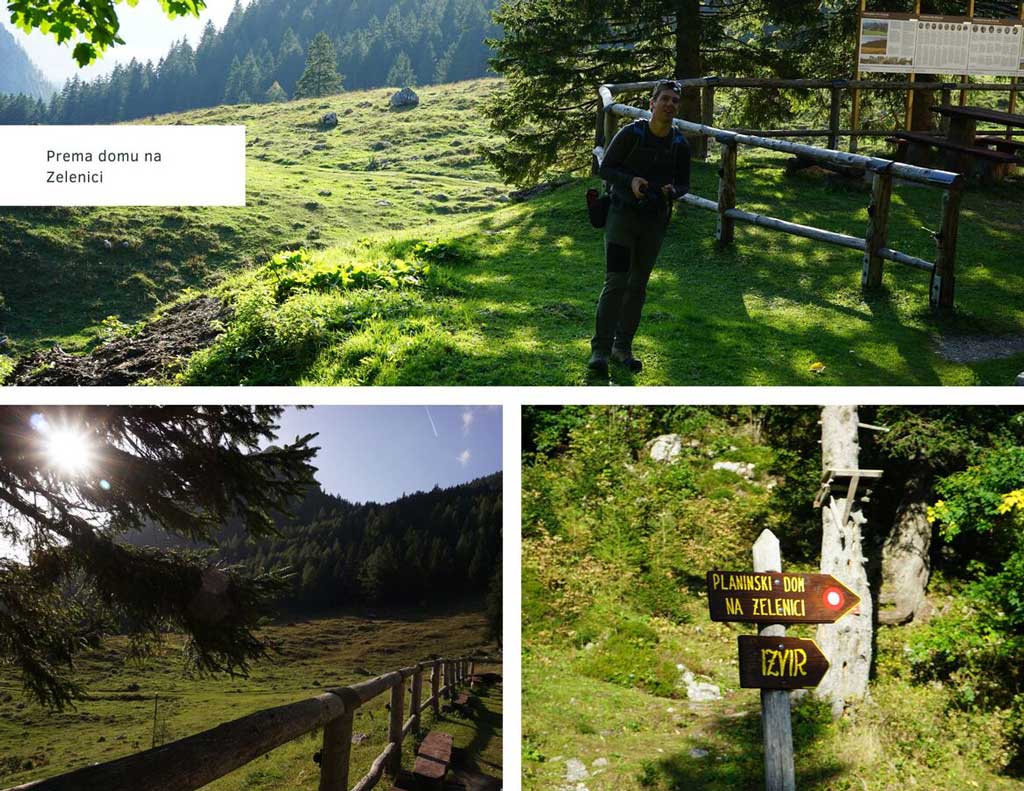 Impresivna Begunjščica, od doma na Završnici prema domu na Zelenicama. Foto©Z.R., M.R. 2019