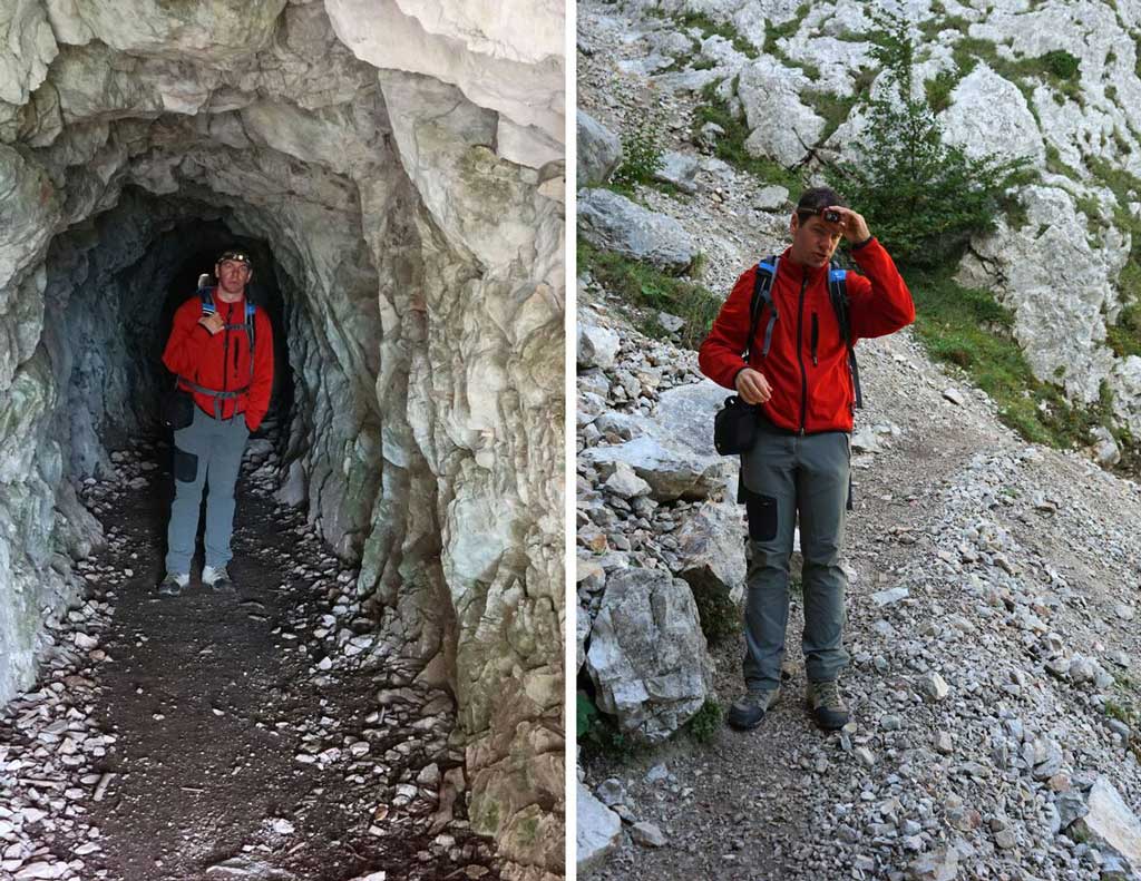 Impresivna Begunjščica, tuneli Šentanskog rudnika. Foto©M.R., 2019
