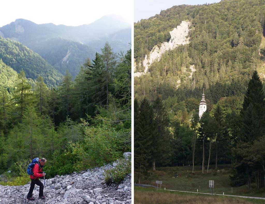 Impresivna Begunjščica, uspon prema tunelima. Foto©Z.R., 2019