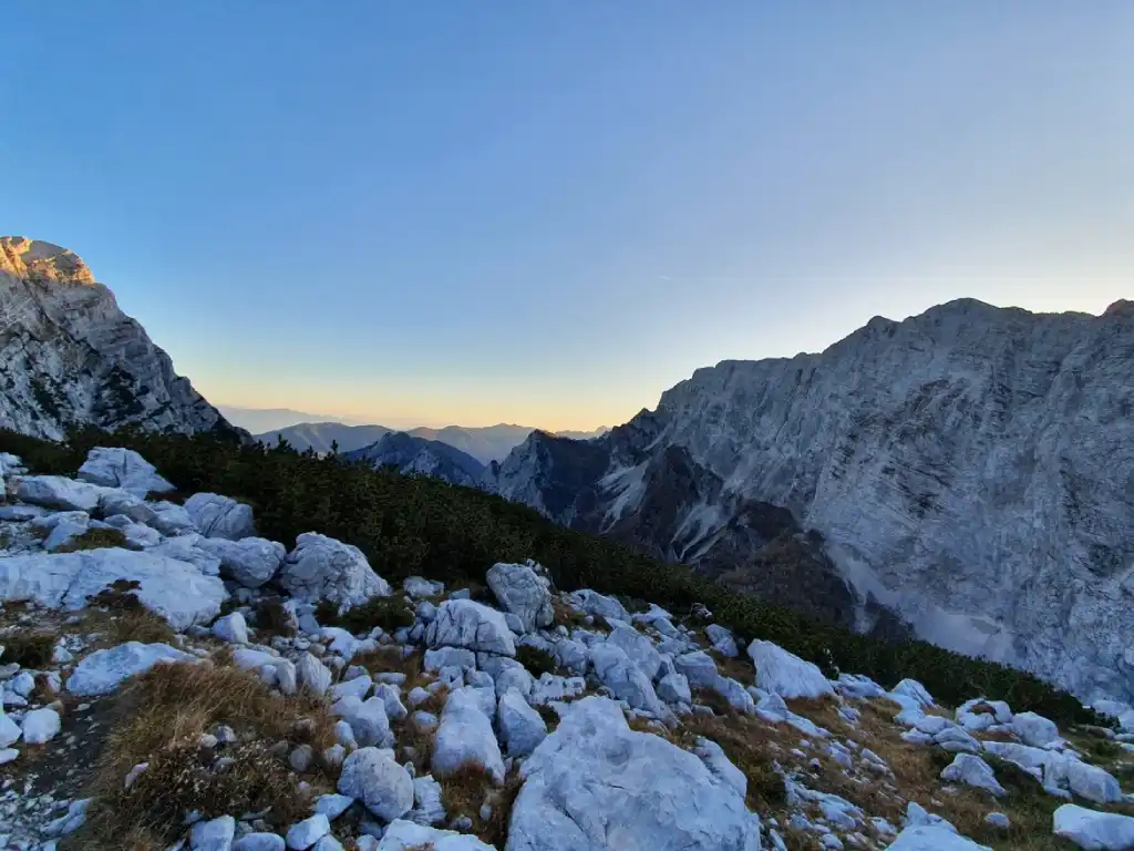 Kralj Jalovec, od Tamara do vrha. Foto©Z.R.