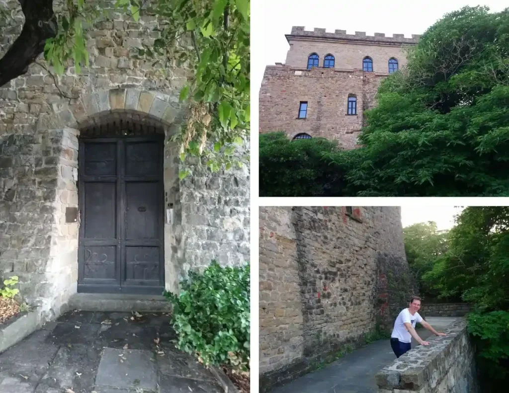 Ljetna šetnja u Muggi u Muggi, dvorac - castello di Muggia.. Foto©J.J., 2023