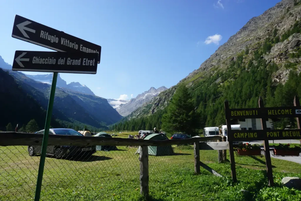 Rajski Gran Paradiso, Pont Breuil. Foto©Z.R.