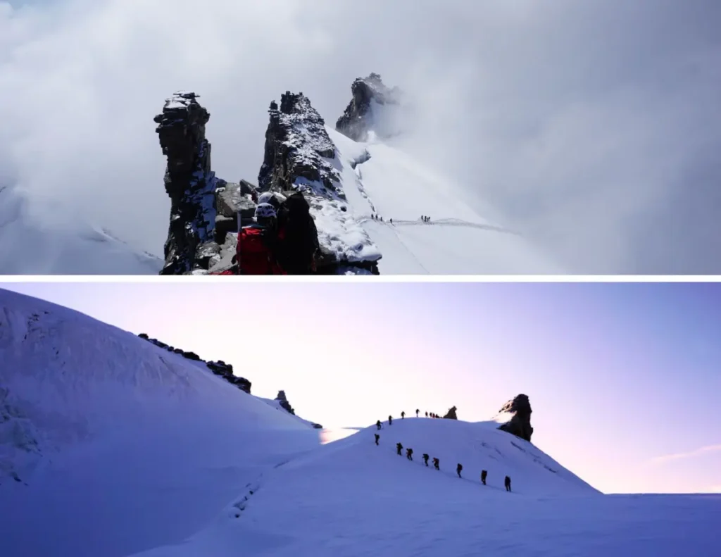 Rajski Gran Paradiso, na vrhu. Foto©Z.R.