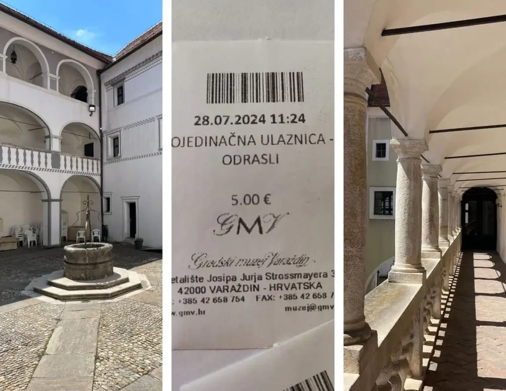 Barokni Varaždin, kroz muzej u dvorcu. Foto©Z.R.