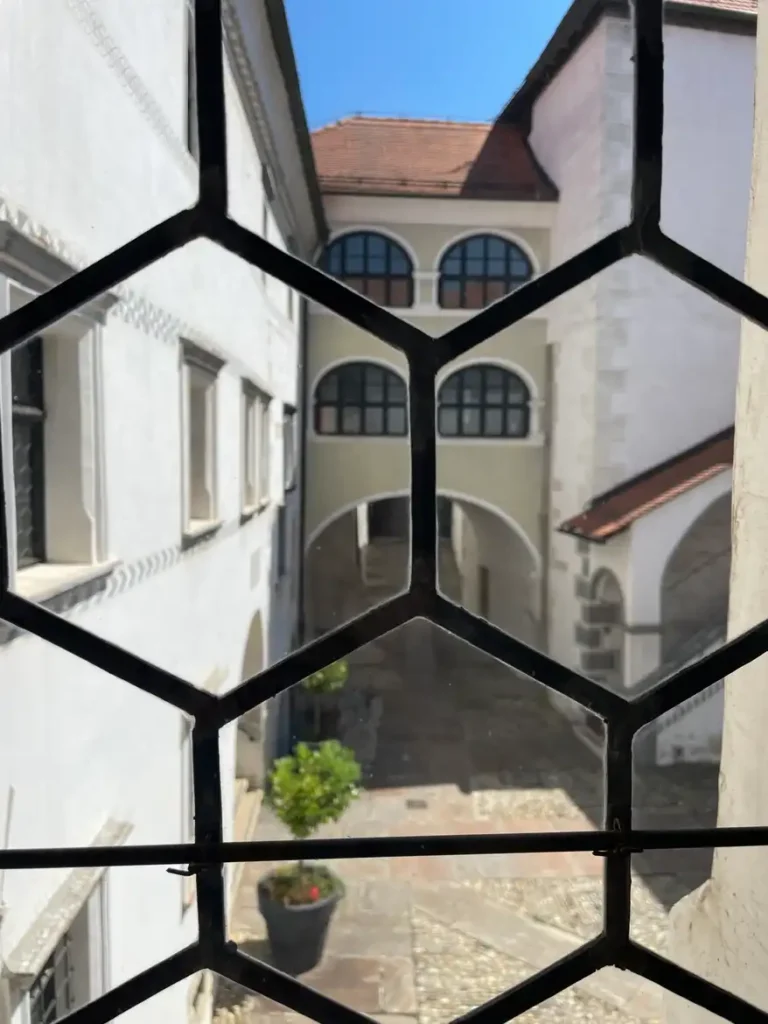 Barokni Varaždin, u sklopu dvorca. Foto©Z.R.