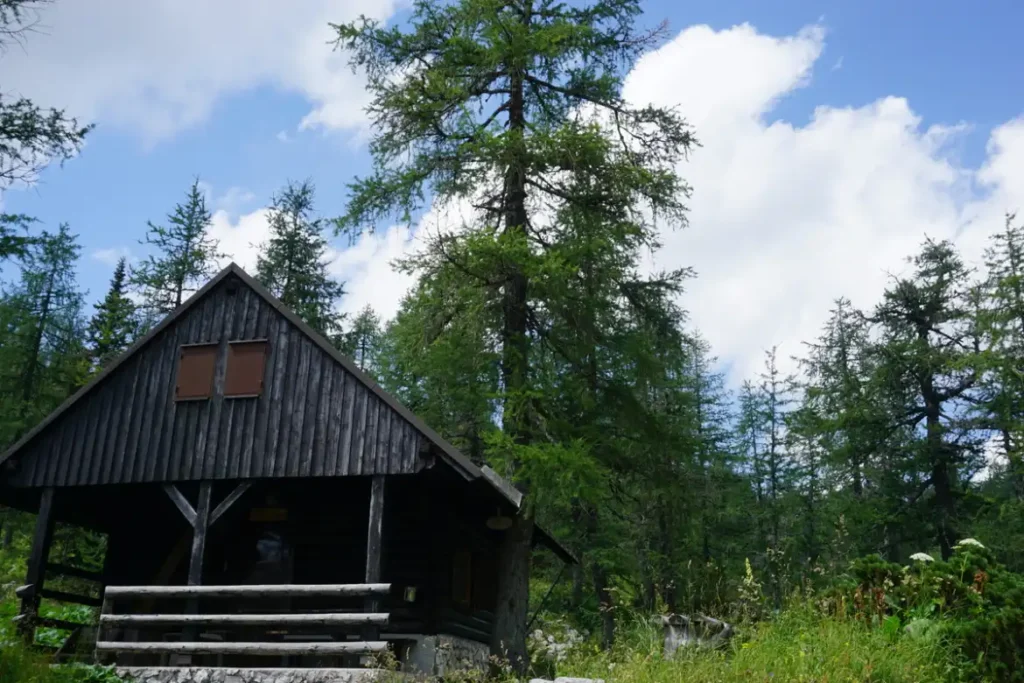 Planina Blato, T. Jezera, pored koče na Dvojnom Jezeru. Foto©Z.R.