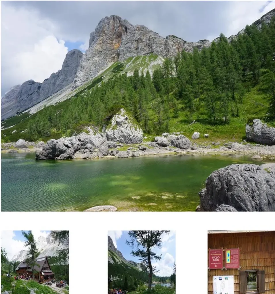 Planina Blato, Triglavska jezera - Koča pri Triglavskih jezerih i Dvojno jezero. Foto©Z.R.