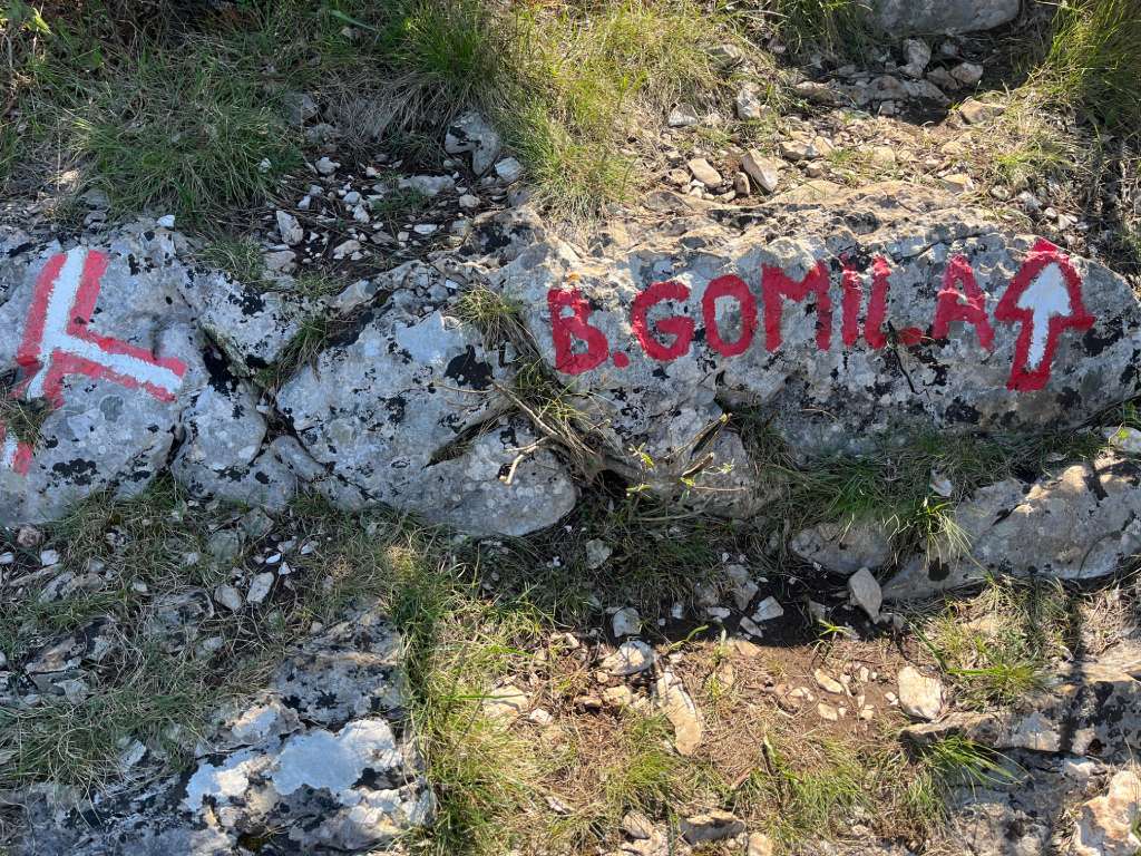 Biokovo, prema vrhu Babina Gomila.