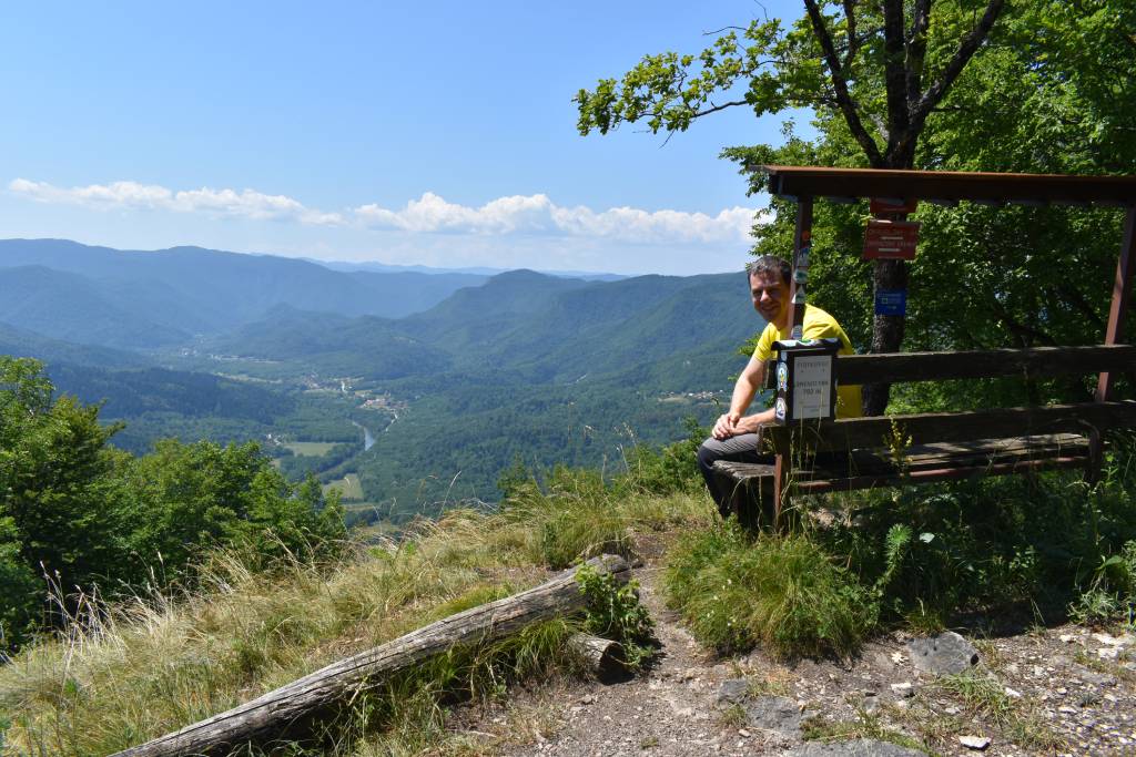 Brod Moravice - Špičasti vrh, na vrhu. Foto R. Mario