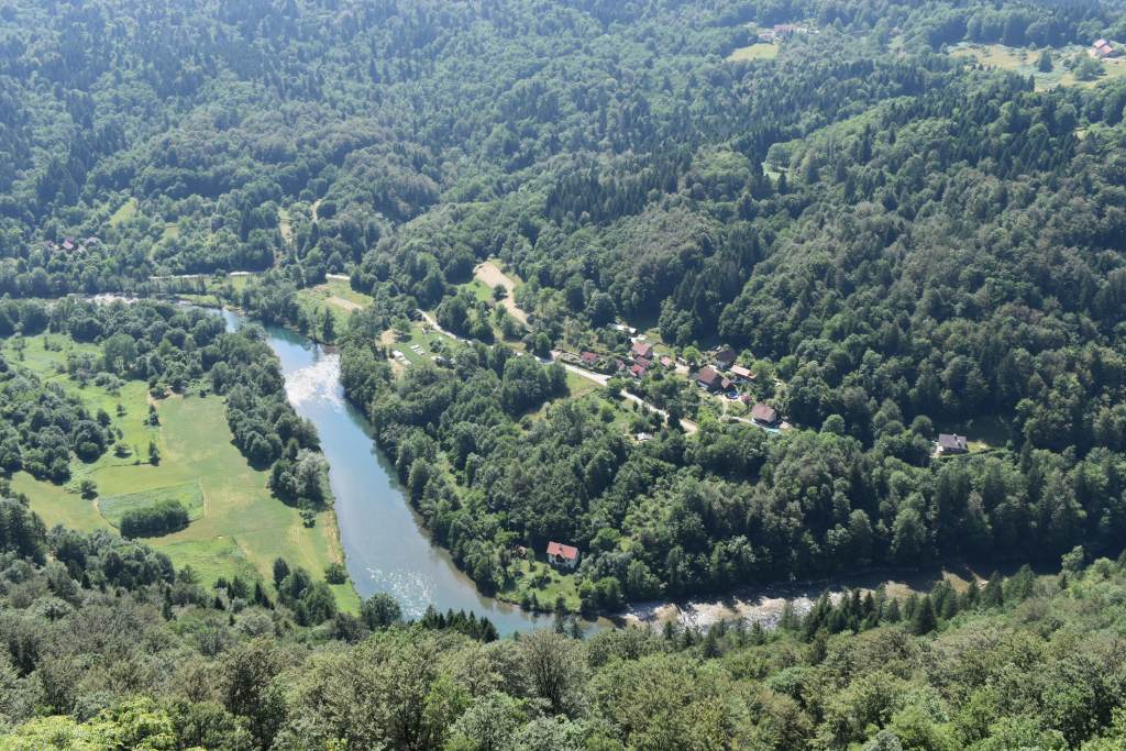 Brod Moravice - Špičasti vrh, vidikovac Kavranca, Stenica. Foto Zdravko Rajko