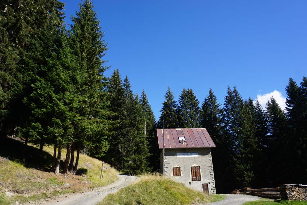 Col di Lana, Dolomiti, Rifugio Alpino.