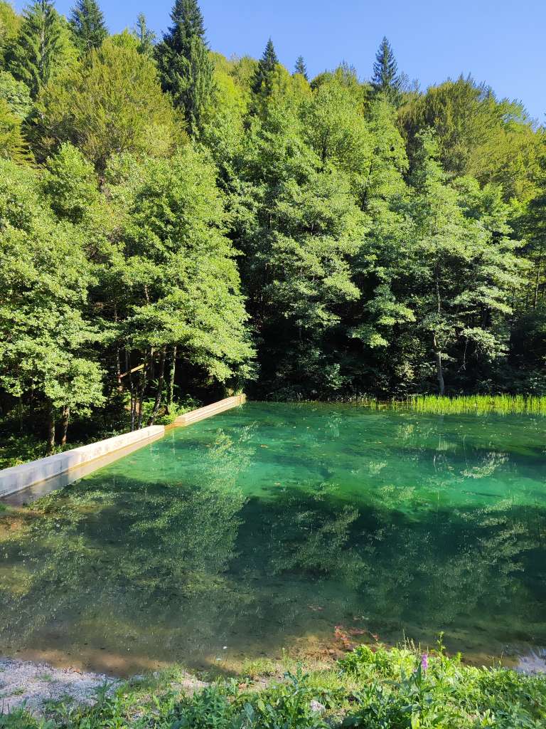 Mačjansko jezero, Moravice