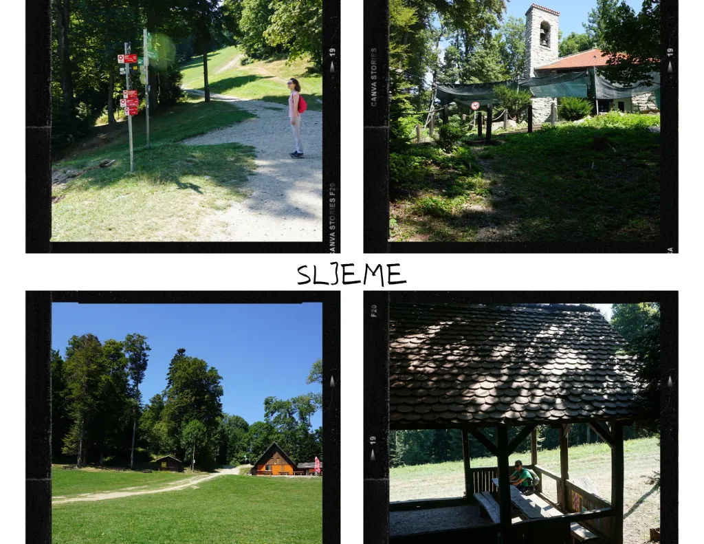 Sljeme ljeti. 