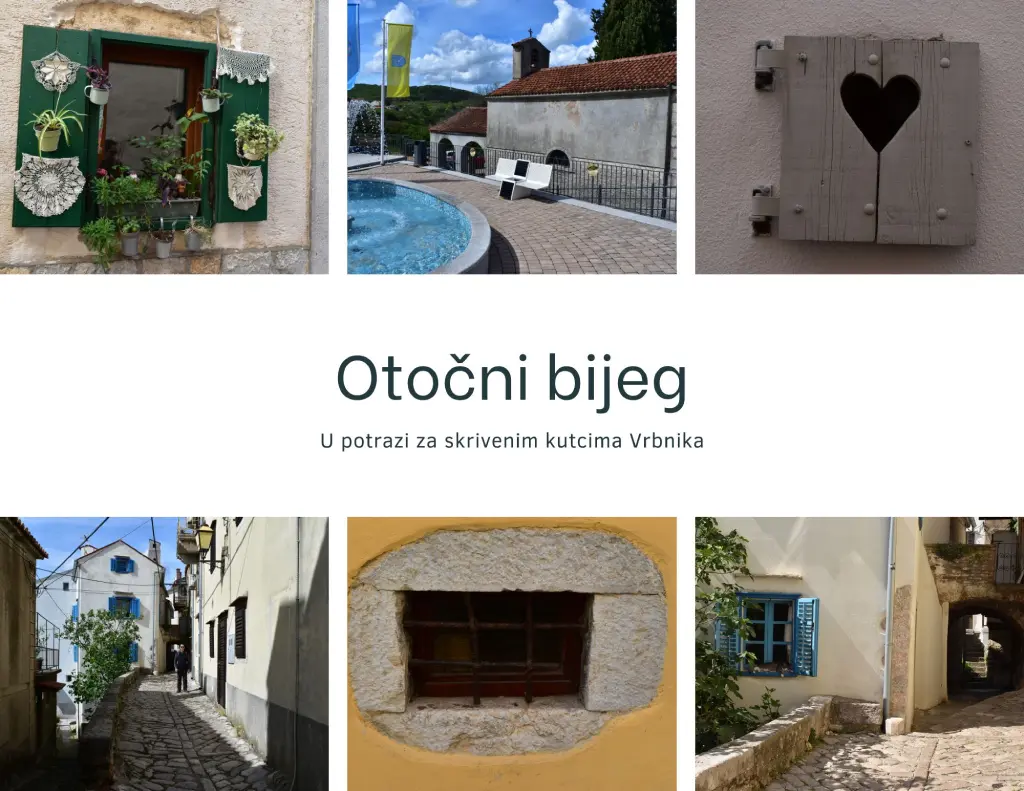 Vrbnik, bijeg otočkim ulicama.