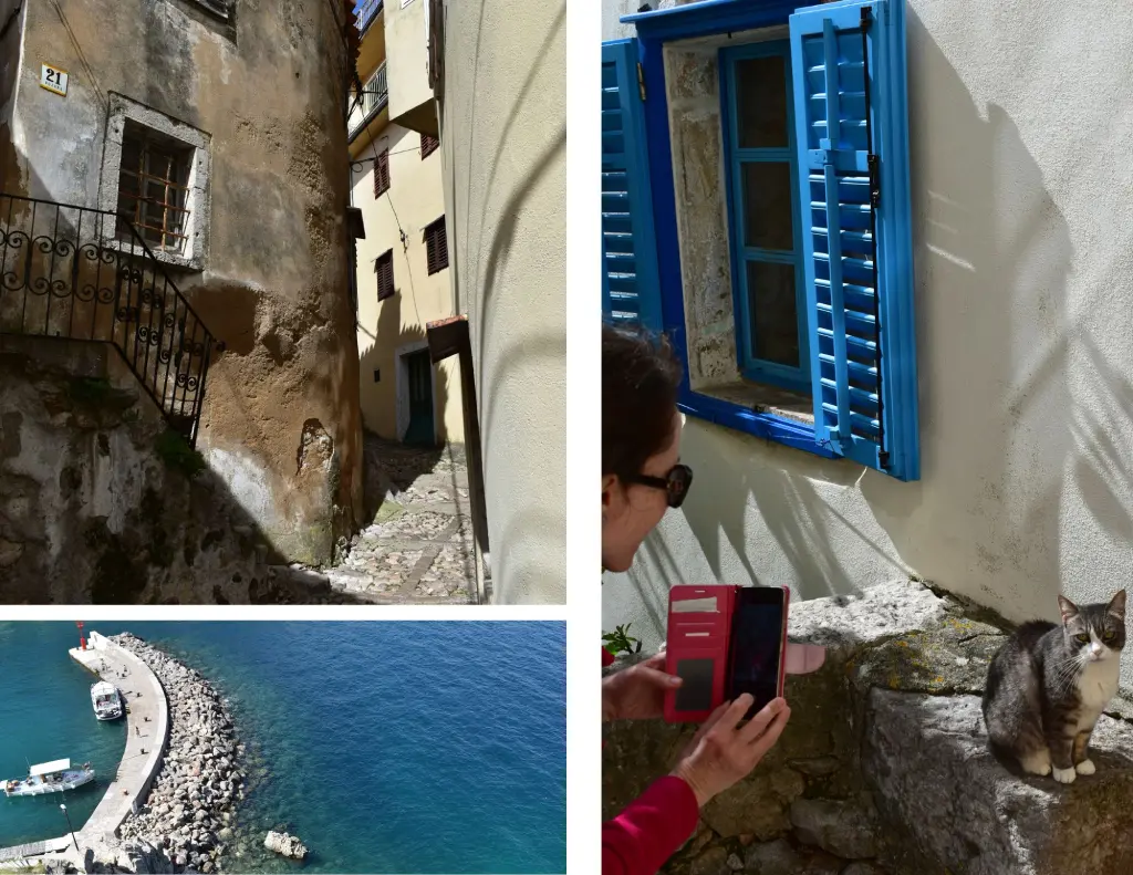Vrbnik, pitoresknim otočkim ulicama