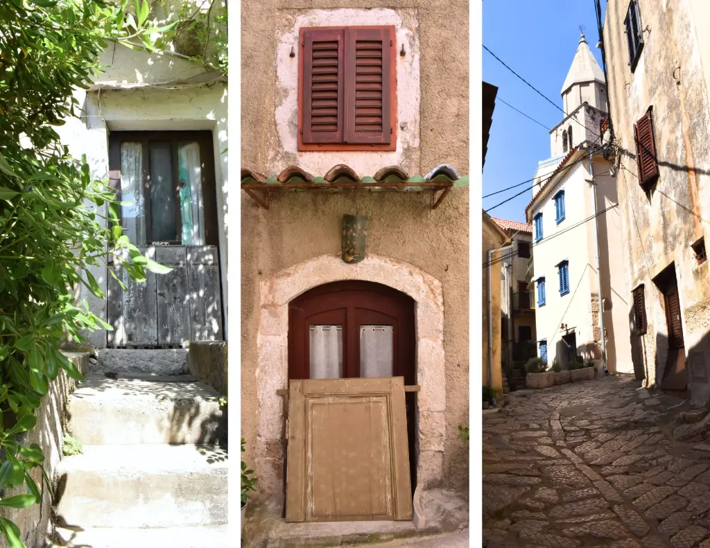 Vrbnik, pitoresknim otočkim ulicama