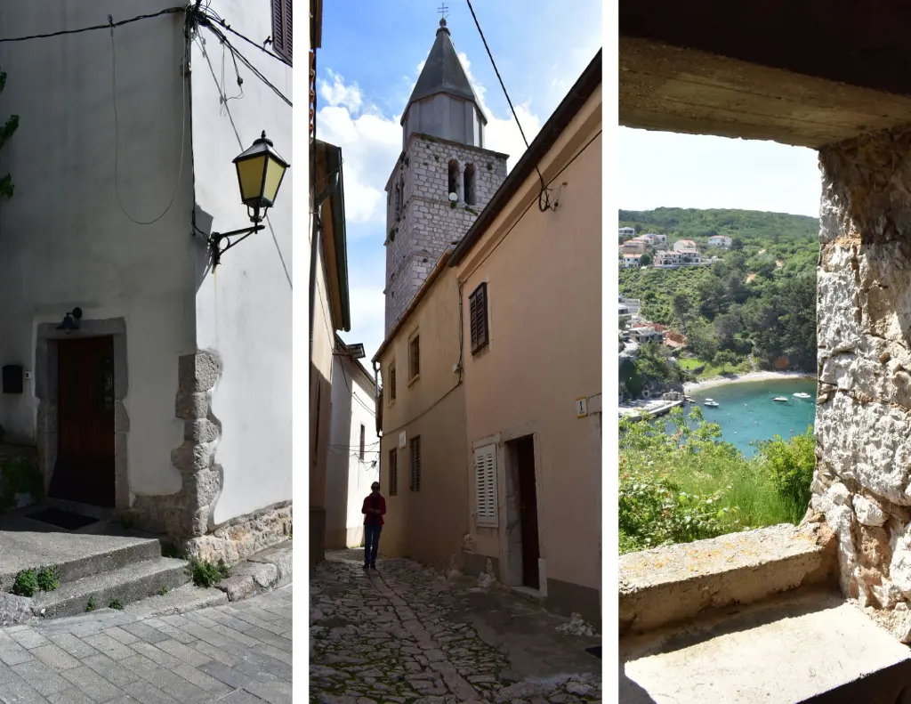 Vrbnik, pitoresknim otočkim ulicama