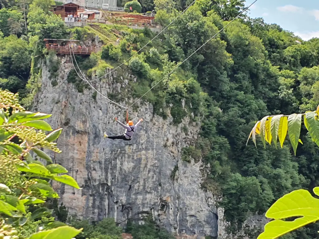 Tajnoviti Pazin, zipline. Foto Zdravko Rajko