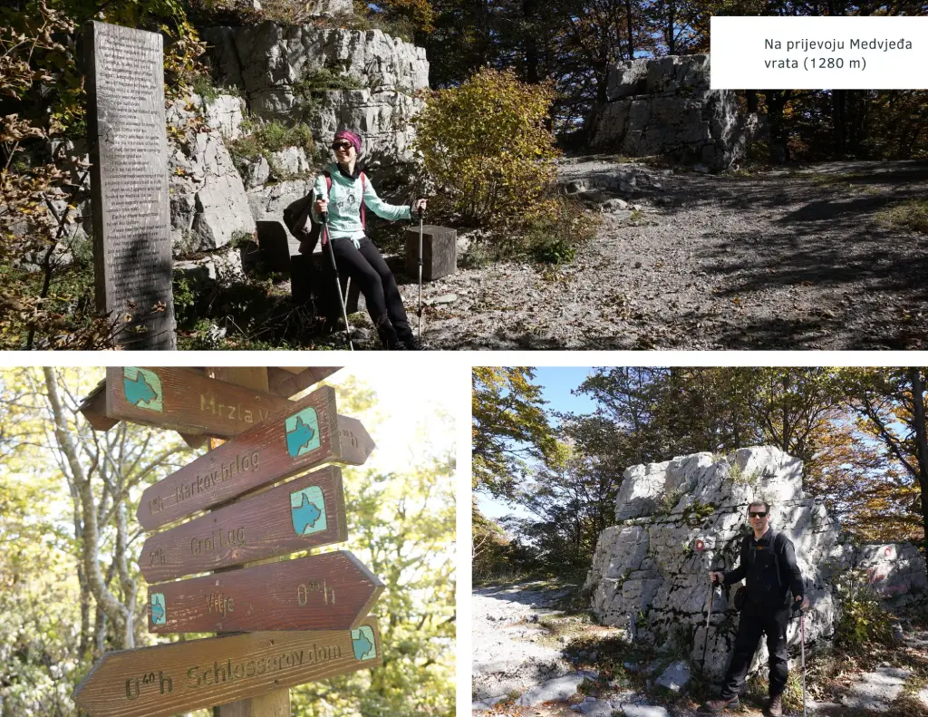 Vilje - Risnjak, Medvjeđa vrata.