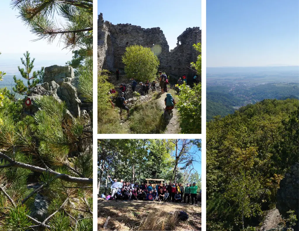 Papuk, Velički grad, Tauberove stijene i Lapjak