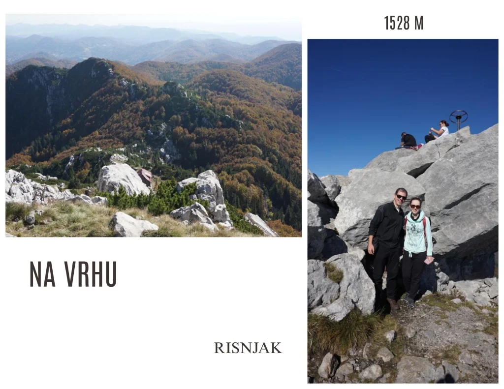 Vilje - Risnjak, na vrhu.