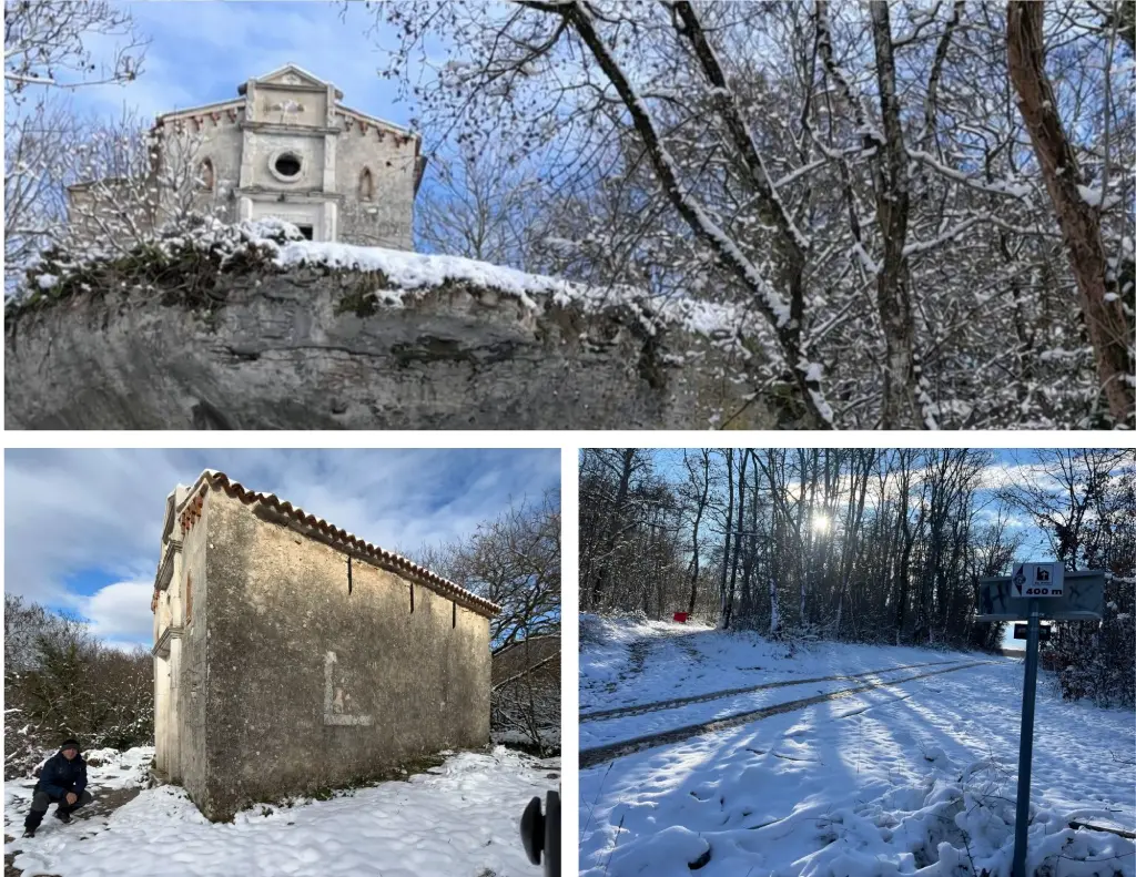 Crkva sv. Petar na Vrhu Tondolon.